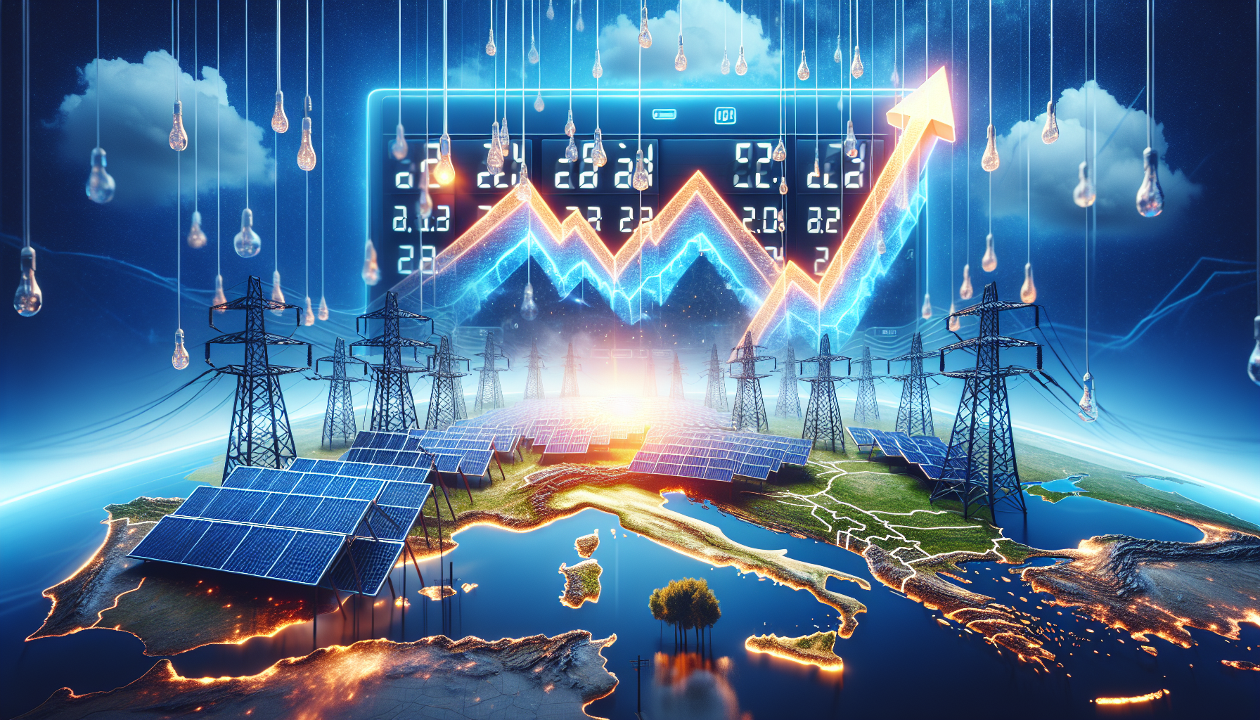 Bajada de precios en los mercados eléctricos europeos y nuevo récord de fotovoltaica en Portugal, según AleaSoft