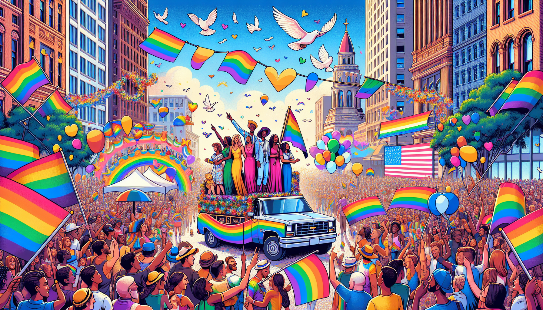 Celebraciones y Actividades de Pride 2023 en EE. UU. Propuestas por Visit the USA