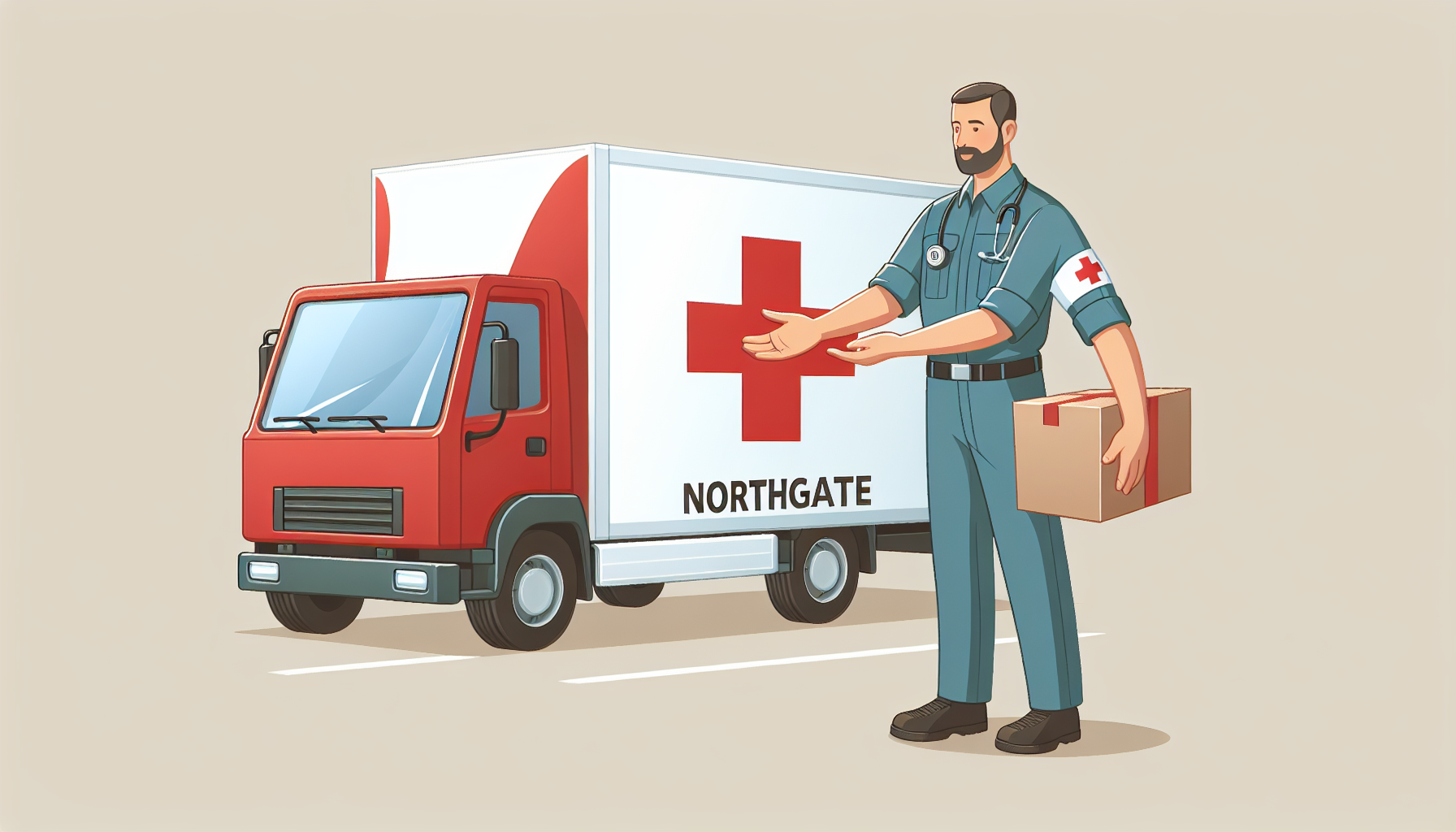 Northgate cede vehículo a Cruz Roja para emergencias y socorros