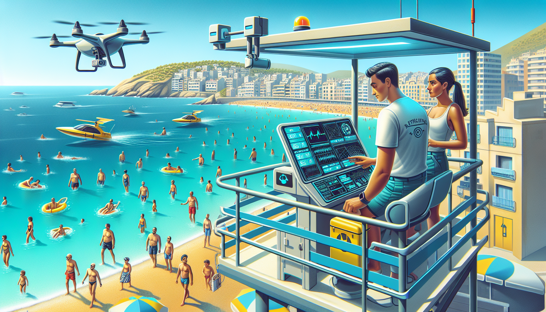 La Tecnología Mejora la Seguridad en las Playas Españolas