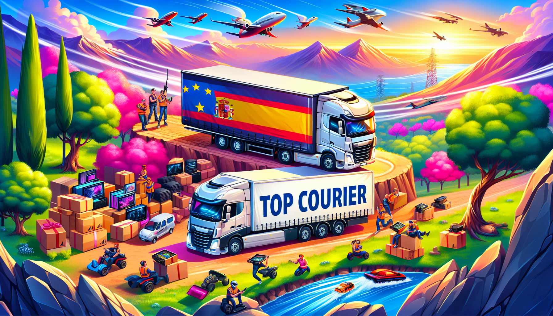 Top Courier Consolida su Servicio de Transporte para el Sector del Juego en España