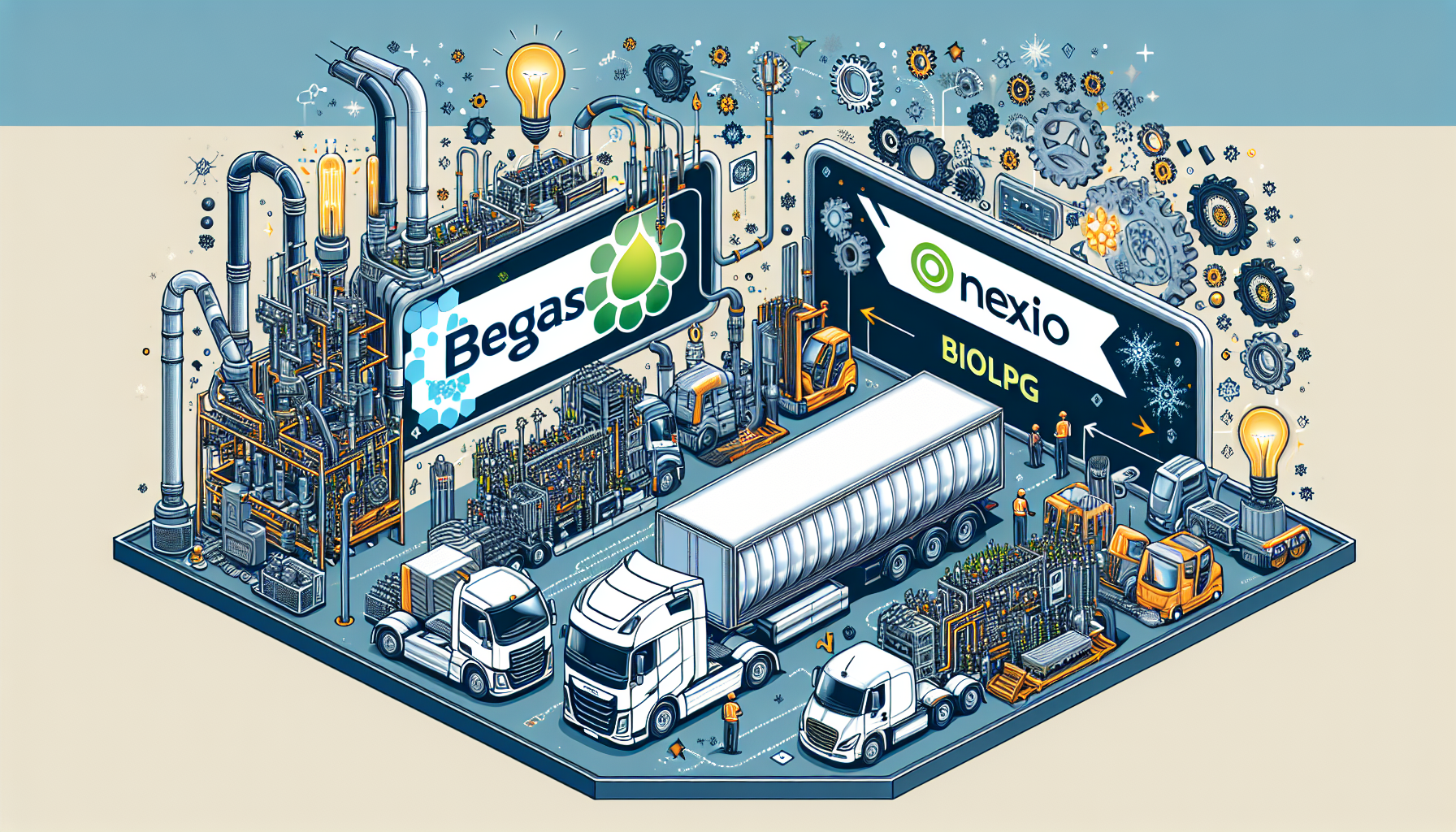 BeGas y Nexio Se Alían para Fabricar Camiones Propulsados por BioGLP