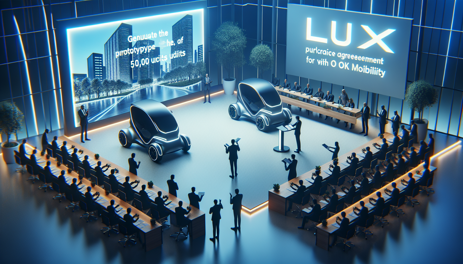 Liux presenta el prototipo del Liux Geko y firma un acuerdo de compra de 5.000 unidades con OK Mobility