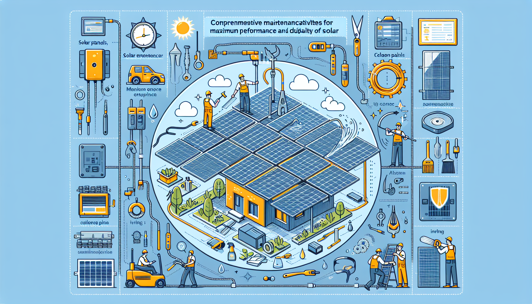 Optimiza Tu Energía Solar: Mantenimiento Integral para Máximo Rendimiento y Durabilidad