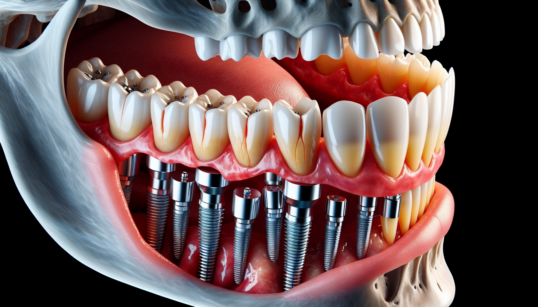 Reconstrucción Del Hueso Maxilar Superior Mediante Implantes Dentales Subperiósticos Por El Dr. Montesdeoca