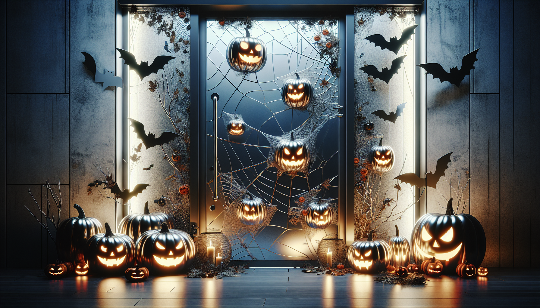 Aluvidal Ofrece Consejos para Decorar Puertas y Ventanas de Aluminio en un Halloween Espeluznante y Elegante