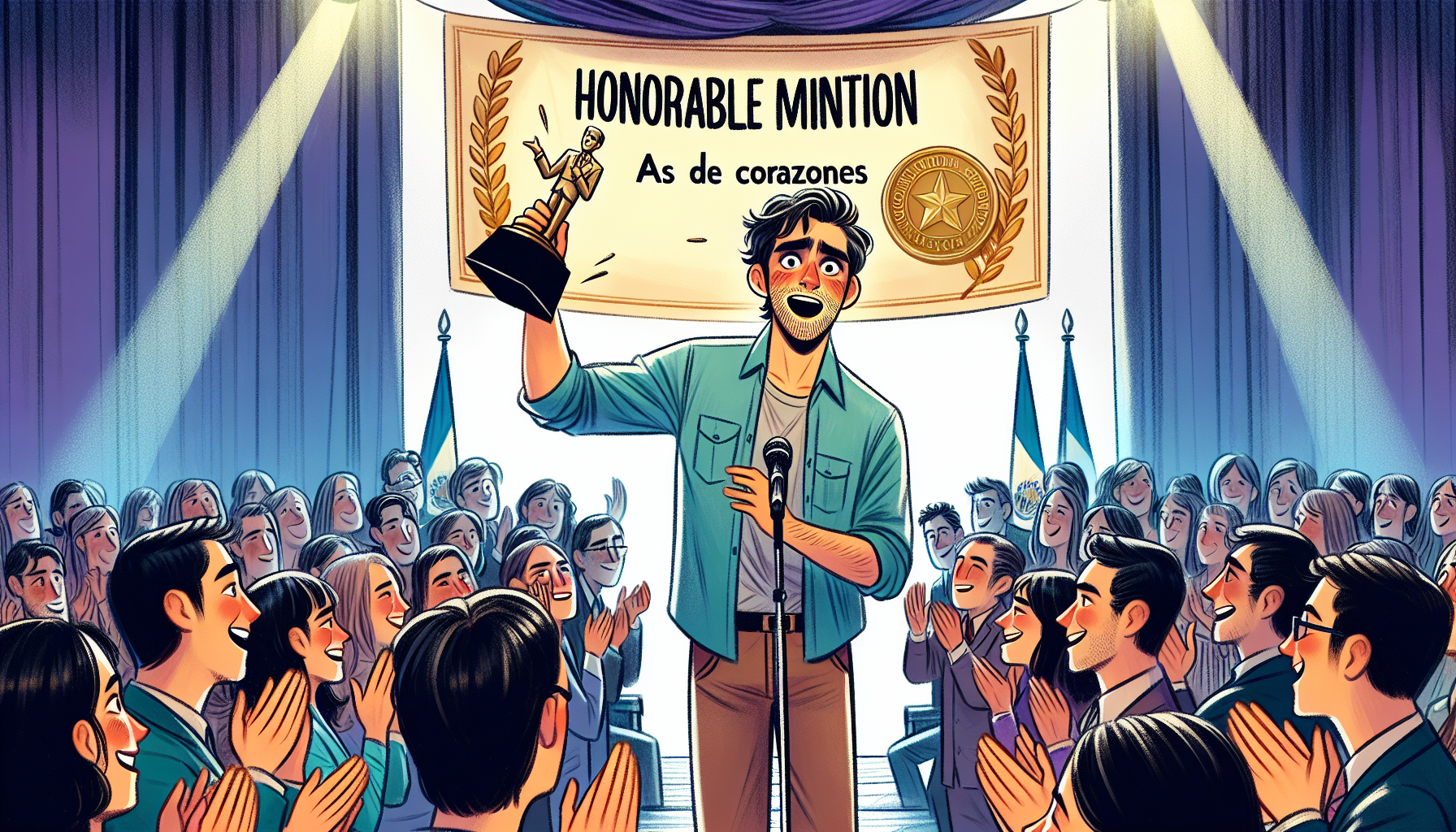 David Castillo Recibe Mención de Honor en los Prestigiosos Latino Books Awards por Su Novela ‘As de Corazones’