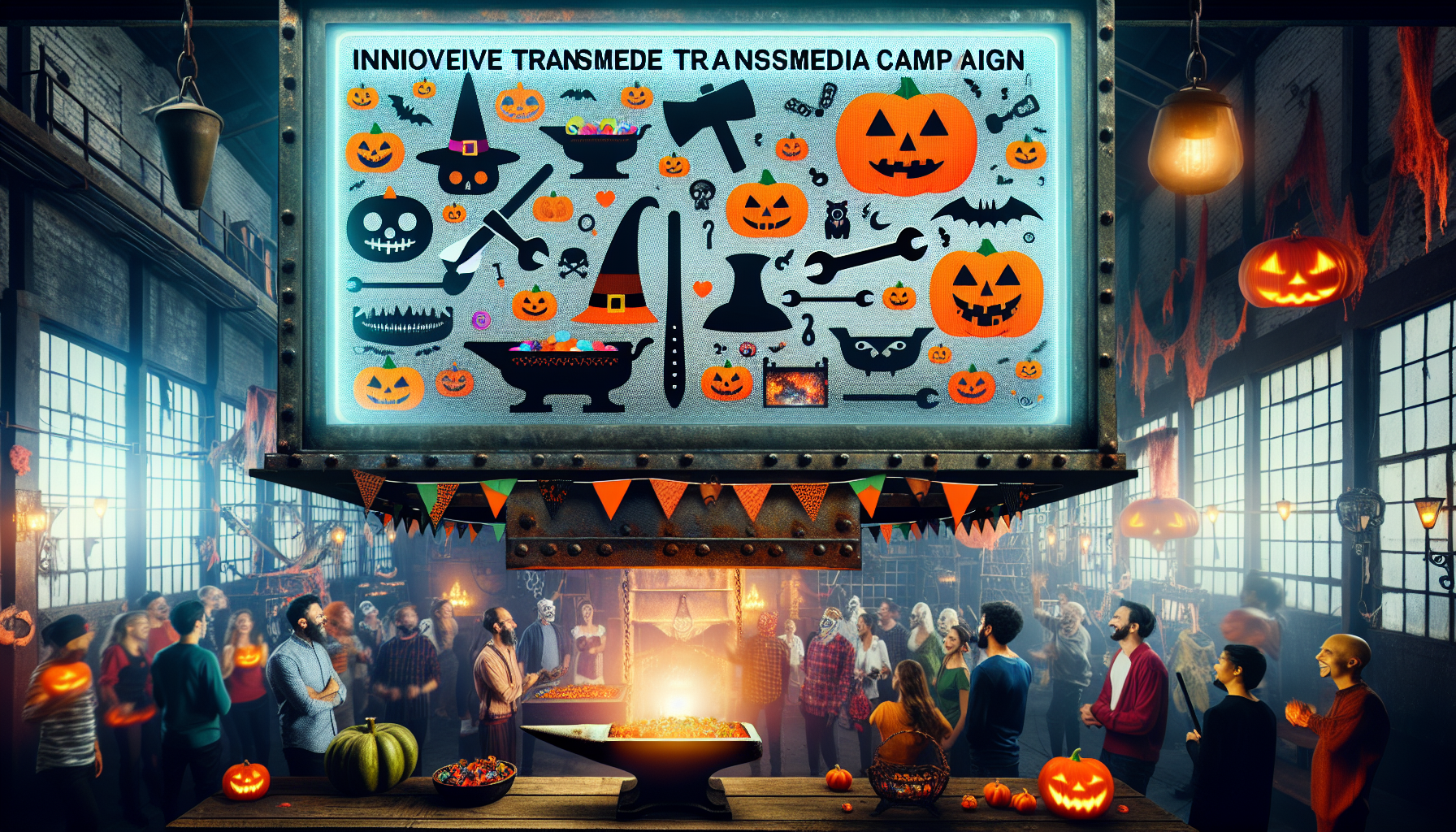 Orquestación De Una Campaña Transmedia Innovadora Para Halloween En La Farga