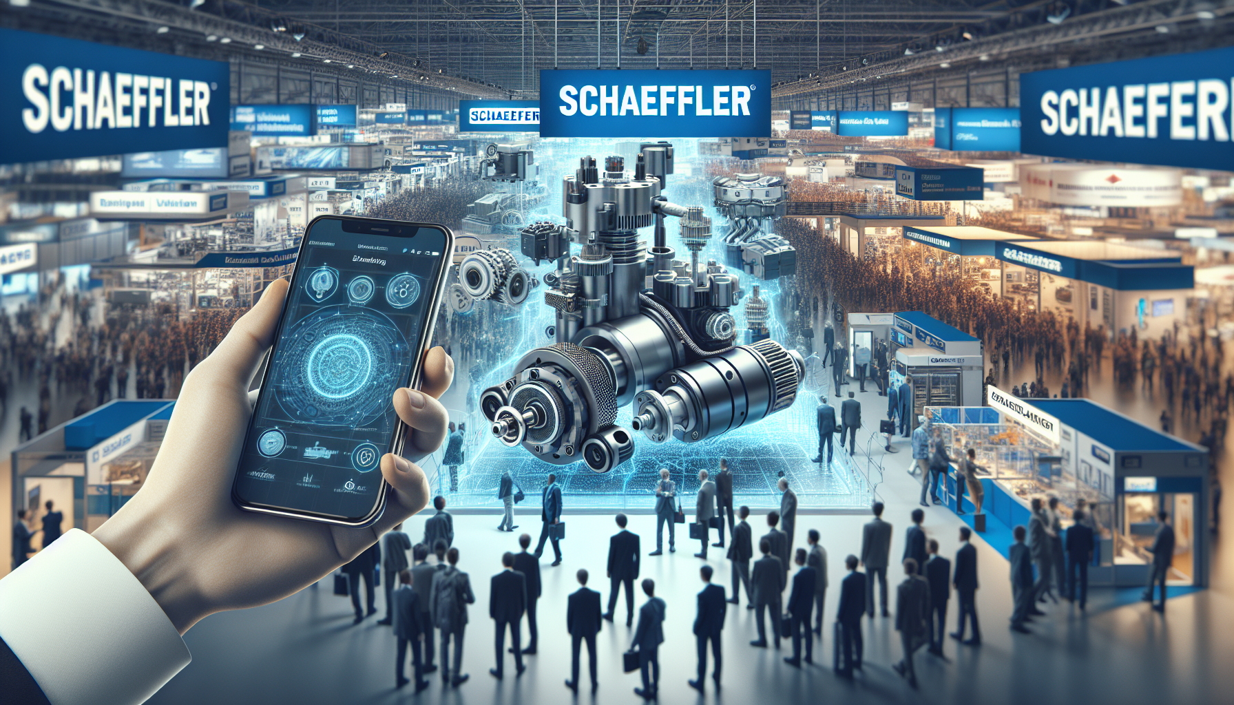 Schaeffler Presenta Actuadores Electromecánicos en Aplicaciones Móviles Durante Advanced Manufacturing Madrid