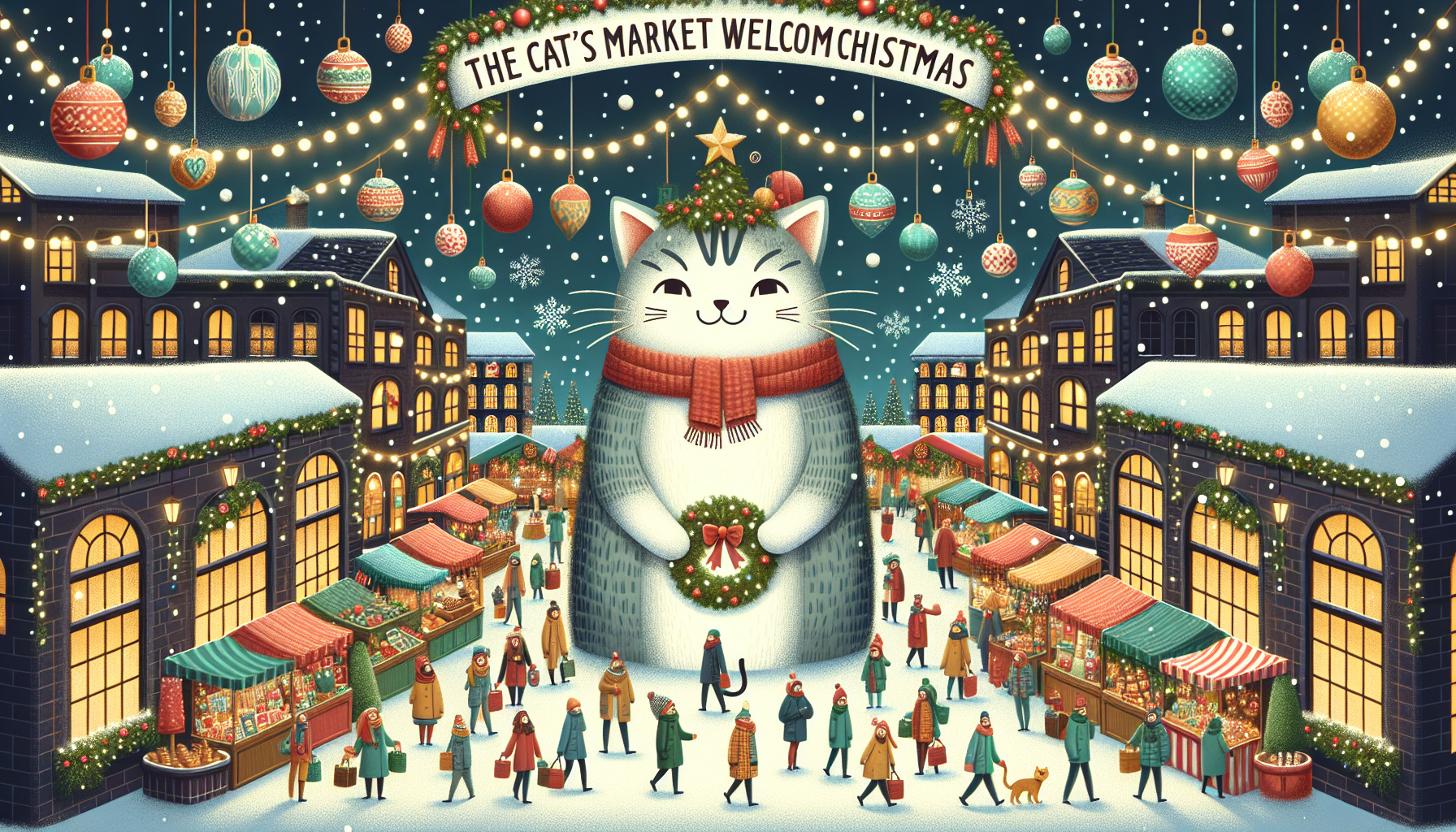 El Mercadillo del Gato Da la Bienvenida a la Navidad