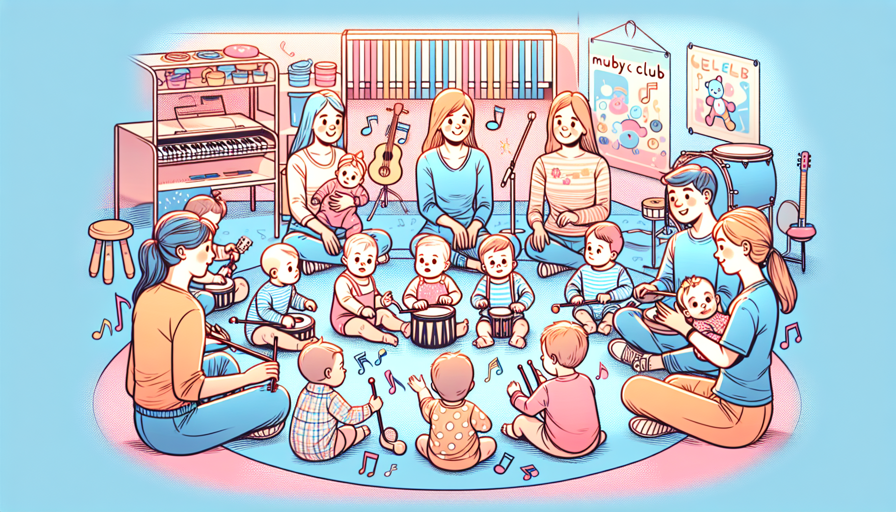 Impacto Positivo de las Clases Musicales en la Primera Infancia en Micasso Baby Club