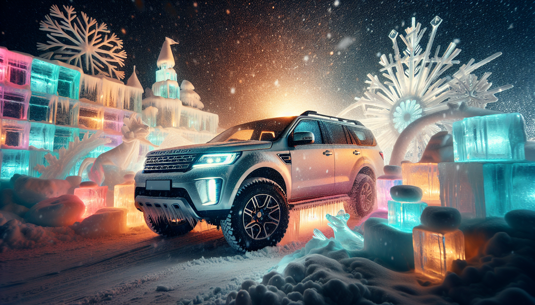 La Familia GWM Hi4 Tech Destaca en el Carnaval Off-Road de Hielo y Nieve