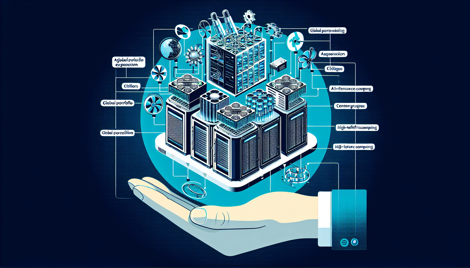 Vertiv Amplía Su Portfolio Global con la Adquisición de Tecnología de Chillers Centrífugos para Aplicaciones de Informática de Alto Rendimiento e IA